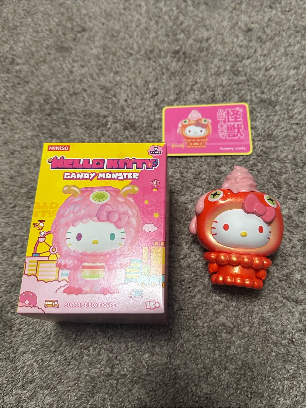 Hello Kitty Candy Monster Figure - Gummy Candy